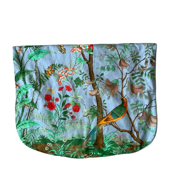 Authentic Gucci Tian Print Travel Garment Bag Blue Luxury Travel Accessory NEW - Picture 10 of 16